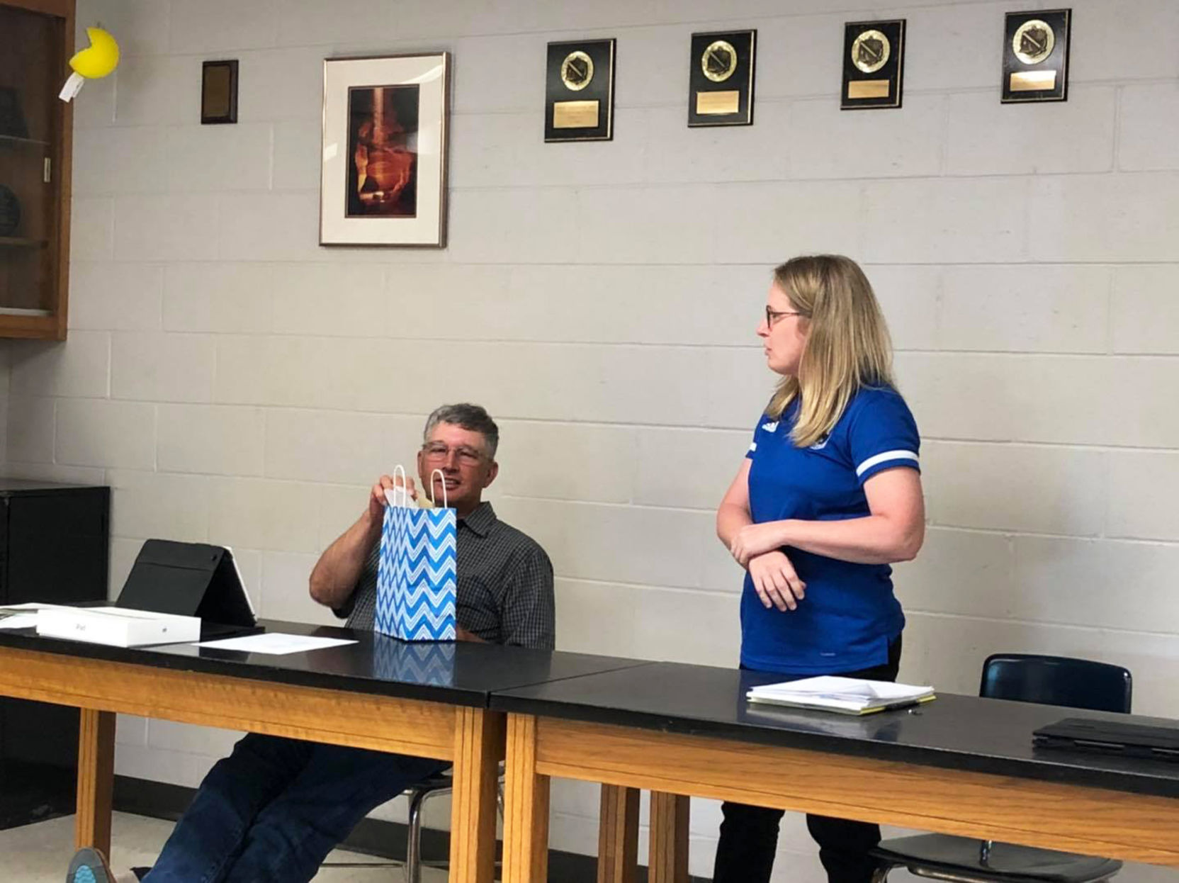Northeast Nodaway honors Runde’s 24 years of service